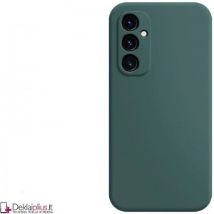 Liquid Air guminis žalias dėklas - su kameros apsauga (Samsung Galaxy S25)